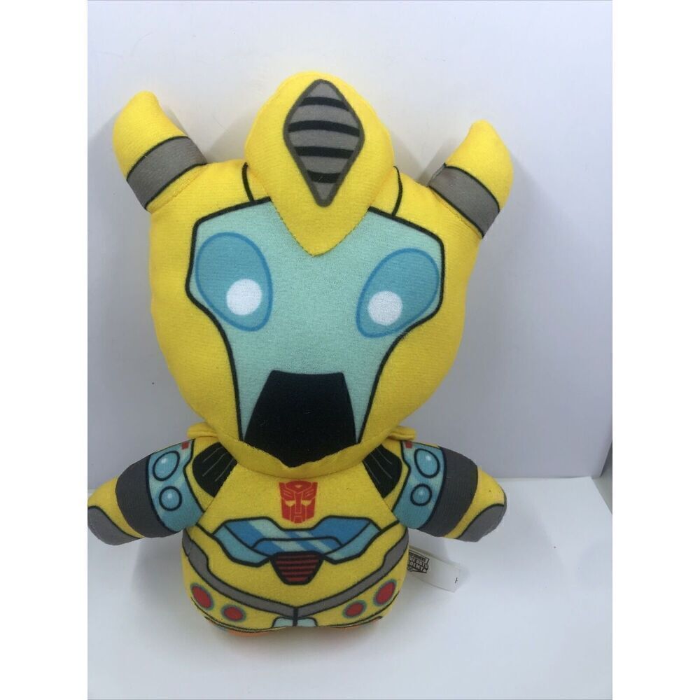 Transformers Rescue Bots Academy Yellow Bumblebee Plush Toy Factory 7”.  Read